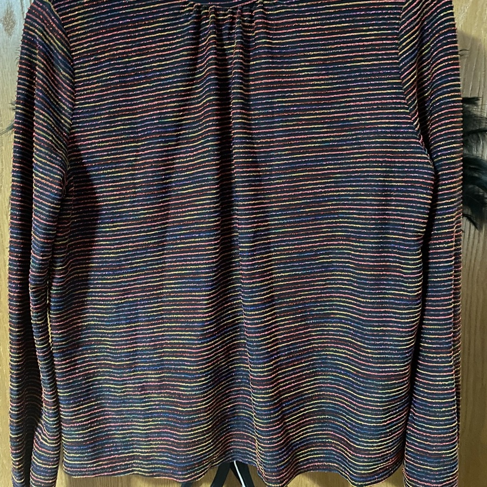 Shinestar Sparkle Stripe Top